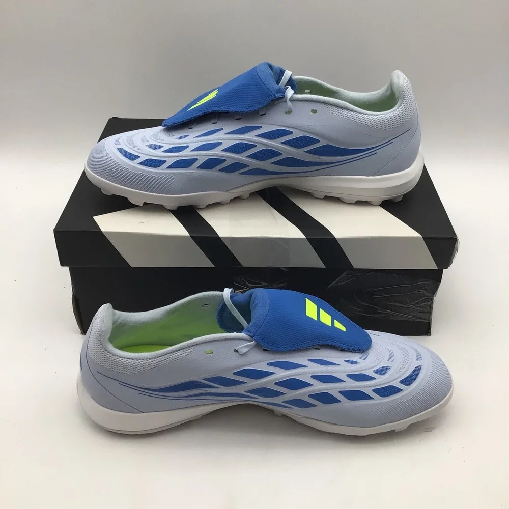 Adidas Predator League FT‎ TF Soccer Cleats Blue Purple JR7874 Mens Size 10 NEW